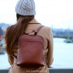 sac a dos cuir femme