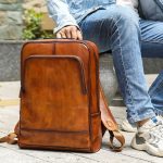 sac a dos cuir homme