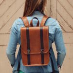 sac a dos en cuir