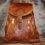 sac a dos en cuir