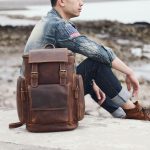 sac à dos homme cuir